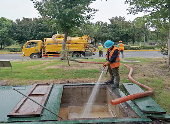 宜秀化油池清理